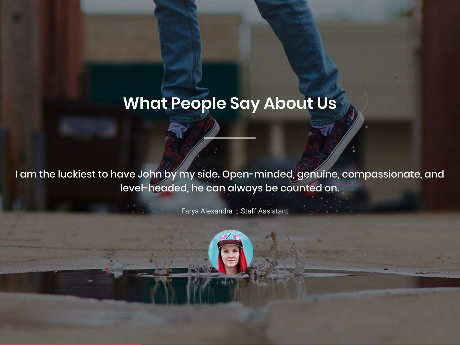 Testimonials Slider 1 - Master Slider Plugin